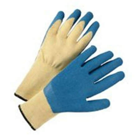 WEST CHESTER PROTECTIVE GEAR Blue Crinkle Finish Latex Palm Coated Kevlar Glo - Large 813-700KSLC/L